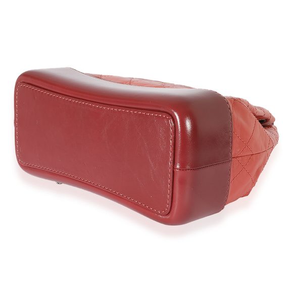 Chanel Raspberry Quilted Calfskin Small Gabrielle Backpack - Picture 6 of 7